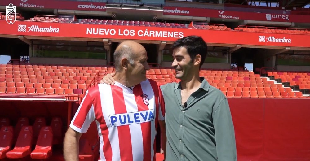 Manu Trigueros cumplirá el sueño de su padre en el Granada. GranadaCF