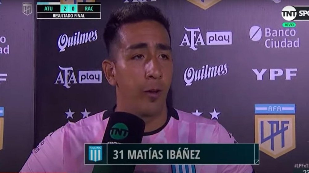 Matías Ibáñez, adiós a Racing y posible regreso a Patronato. YouTube/ TNTSportsArgentina