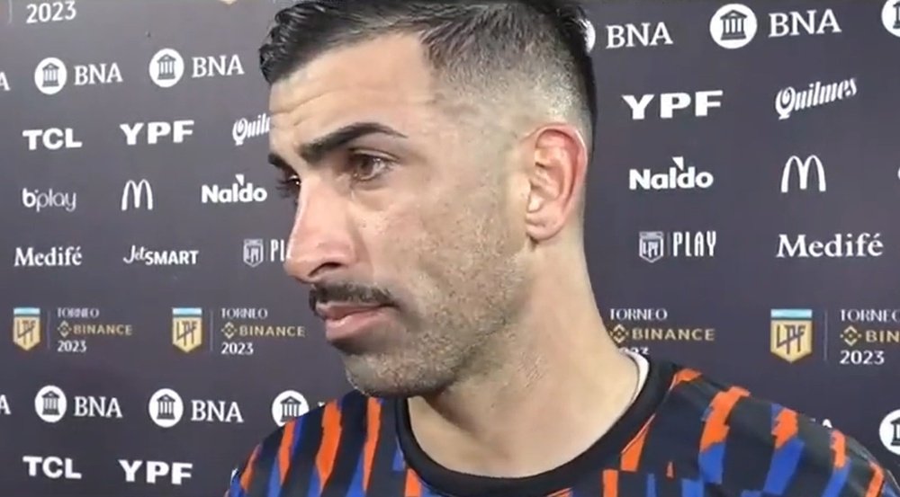 Michael Santos es el máximo realizador de la Liga Argentina. Captura/351Deportes