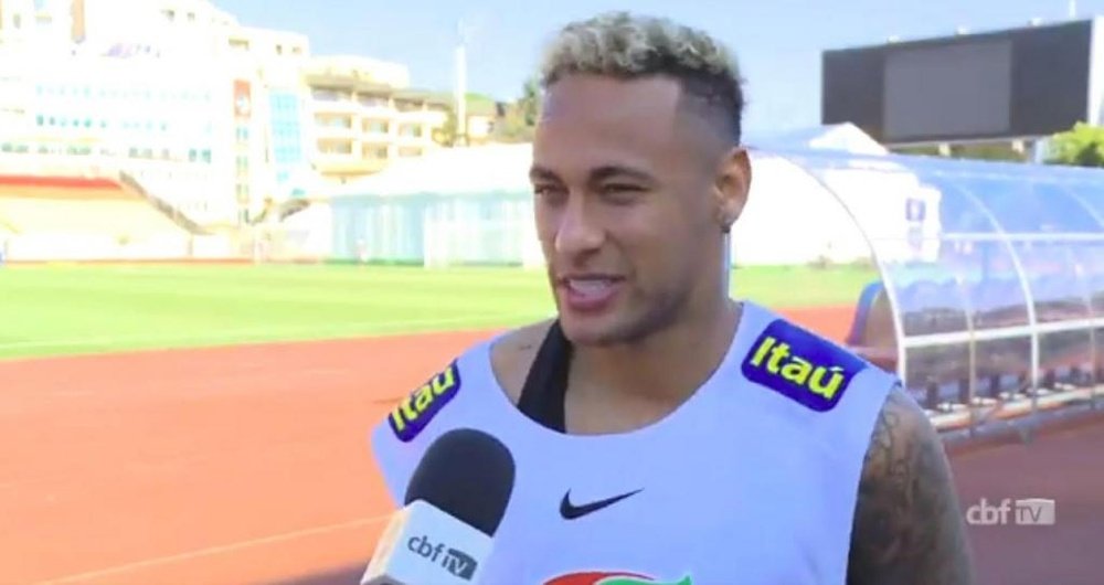 Neymar, confiado en las opciones brasileñas. CBF