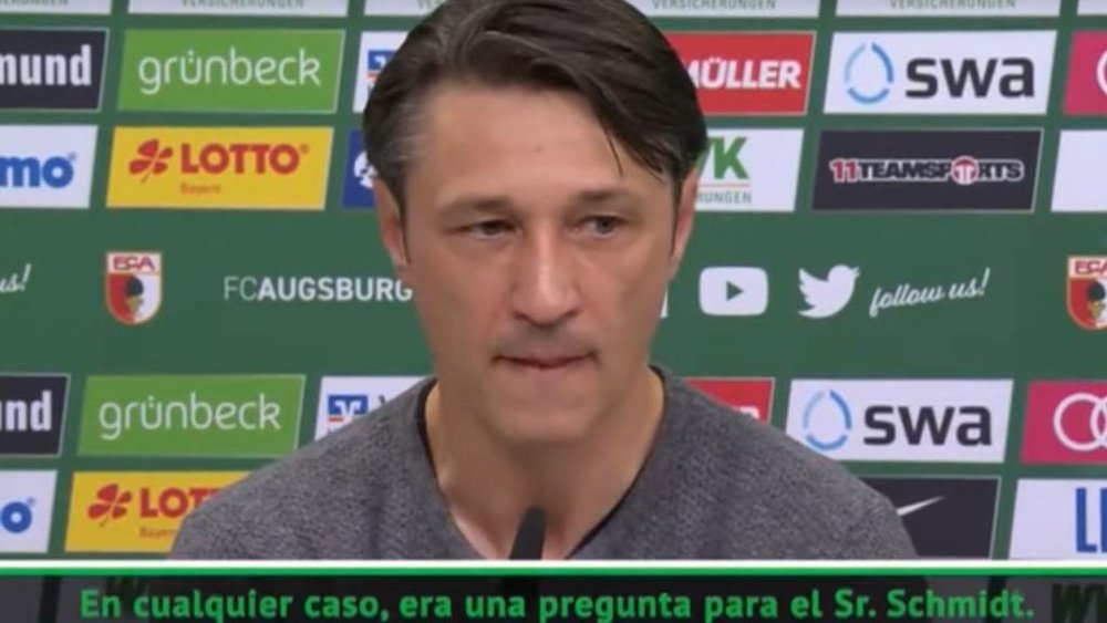 Kovac got angry in the press room: Tell the truth. Captura/ASTV