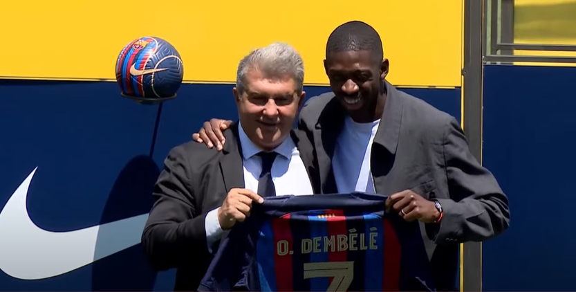 La renovación de Dembélé con el Barcelona