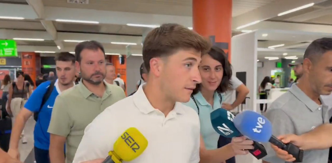 Pablo Torre llega a Mallorca para cerrar su fichaje. Captura/Juanmisb97