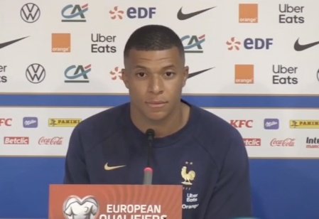 Kylian Mbappe adressed some of the rumours on Thursday. Screenshot/FFF