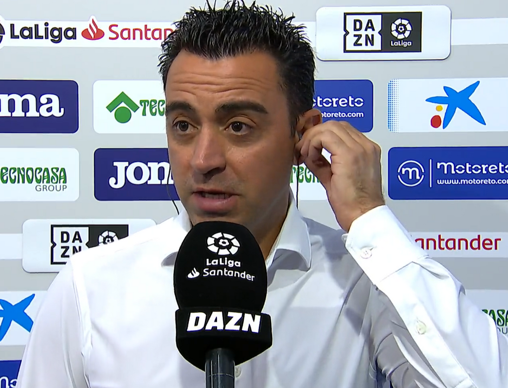 Xavi on Getafe draw: 