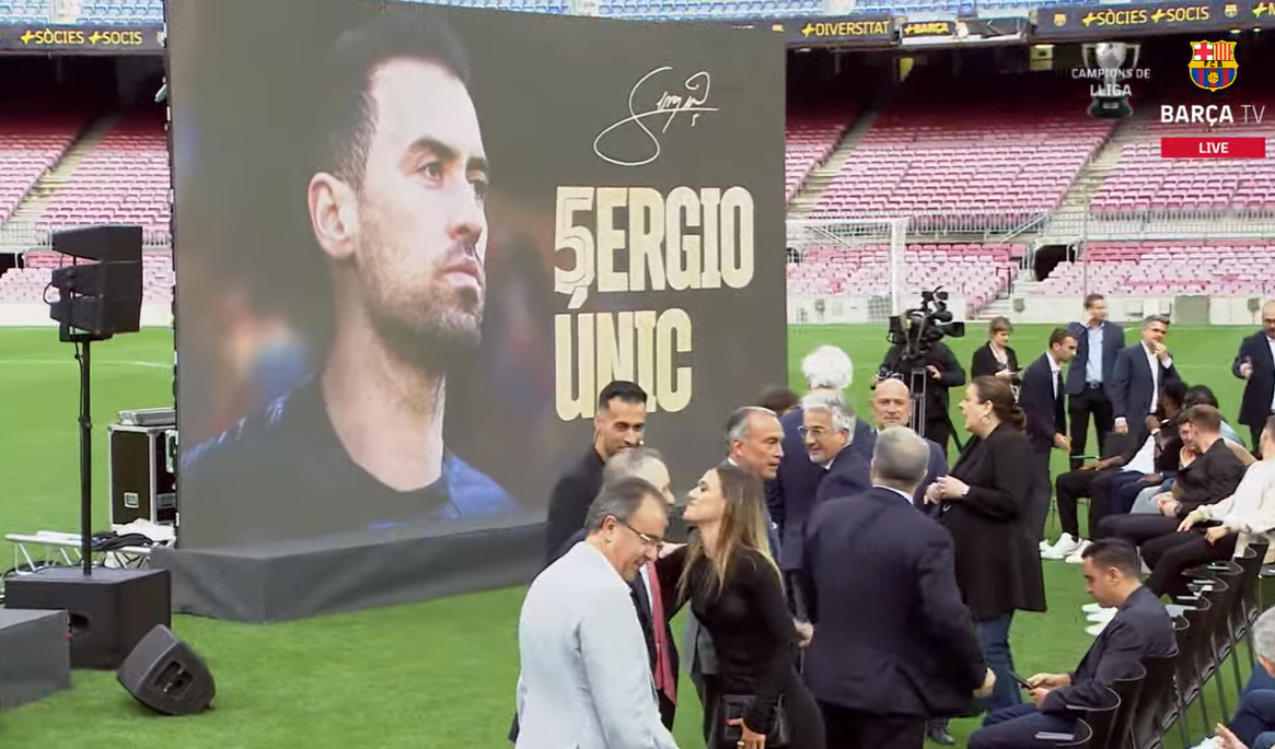 Les nouveaux adieux de Busquets