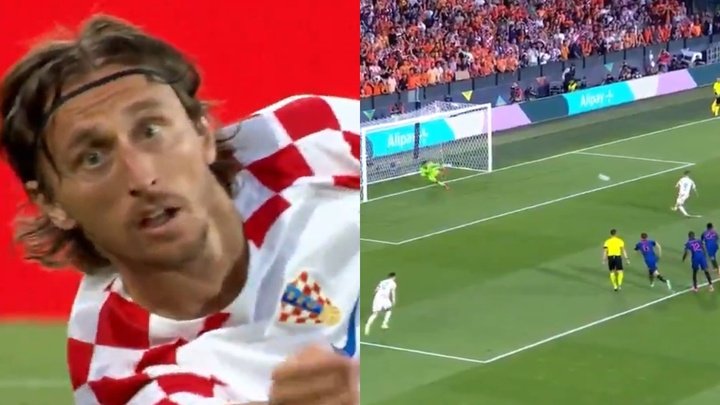 Modric fue más listo que Gakpo y Kramaric empató de penalti