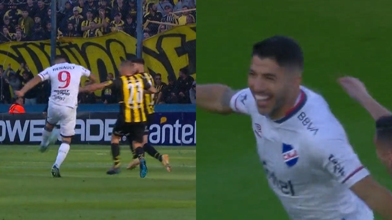 De locos es poco: Luis Suárez marcó un golazo en el 'Clásico Uruguayo'