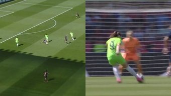 3 minutos necesitó el Wolfsburgo para abrir el marcador ante el Barcelona en la final de la UEFA Champions League Femenina. Ewa Pajor le quitó el balón a Lucy Bronze en la salida y definió con un derechazo que se coló por la escuadra.