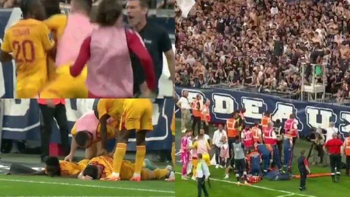 Locura en Francia: ¡un ultra del Bordeaux agredió a un jugador!