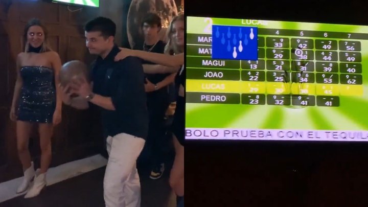 Joao Felix goes bowling after Champions League elimination!