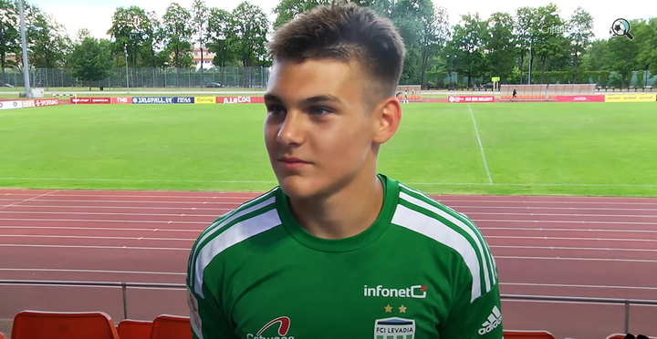 Patrik Kristal, el niño de 14 años que hizo historia al debutar en Estonia