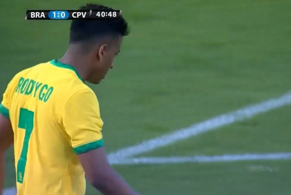 Brasil Sub 23 perdió ante Cabo Verde. Captura/MaisFutebol