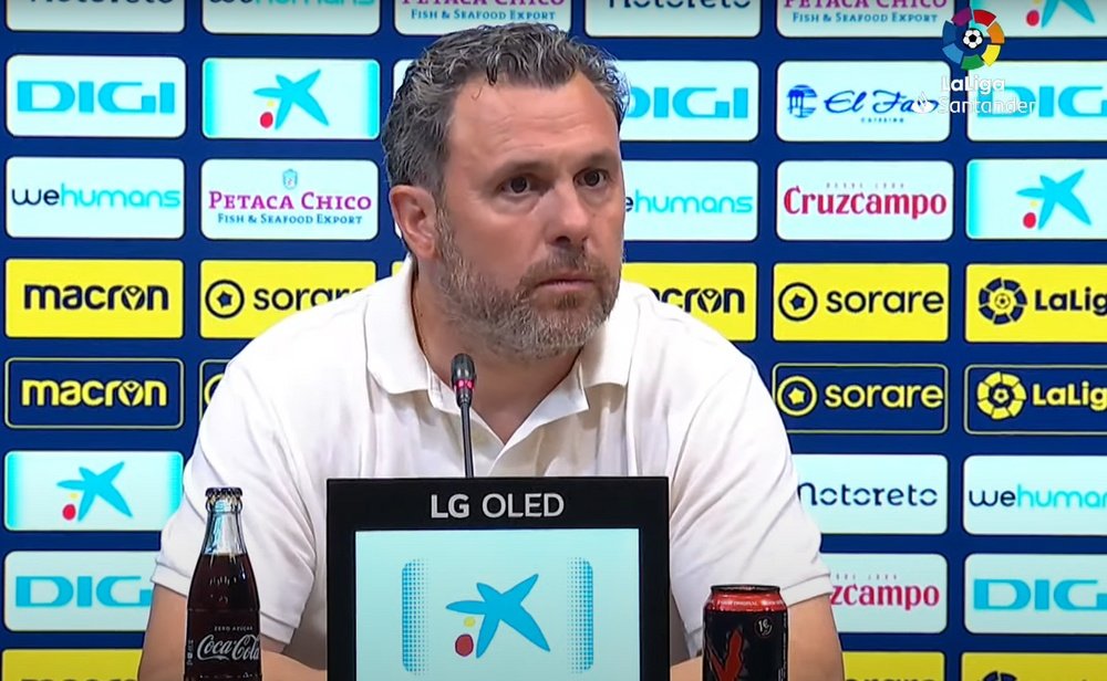 Sergio González lamentó la oportunidad fallada ante Osasuna. Captura/LaLiga