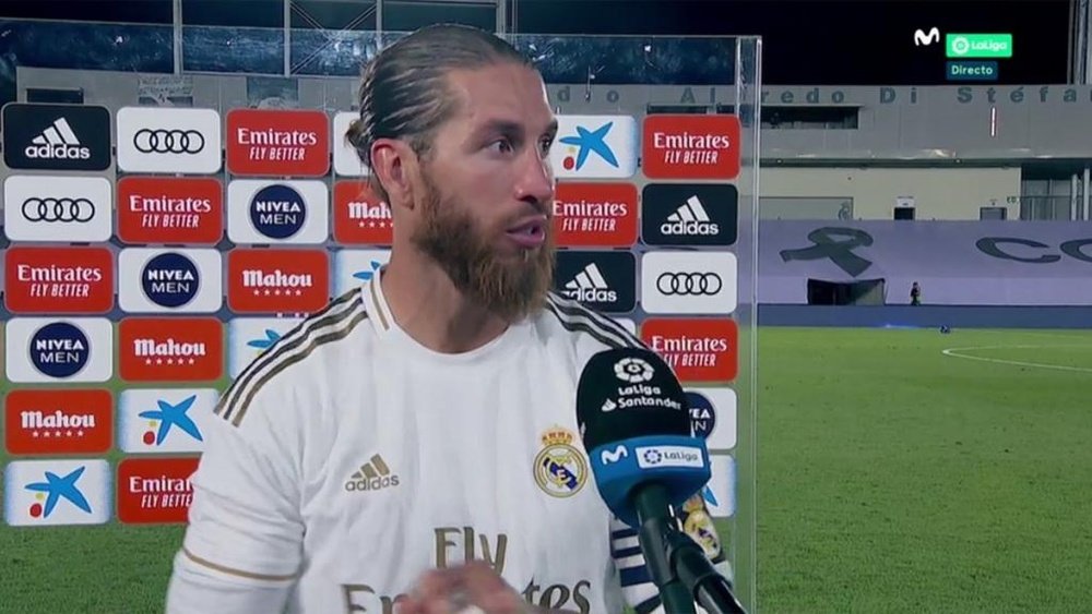 Grand respect entre Zinedine Zidane et son capitaine. Capture/MovistarLaLiga