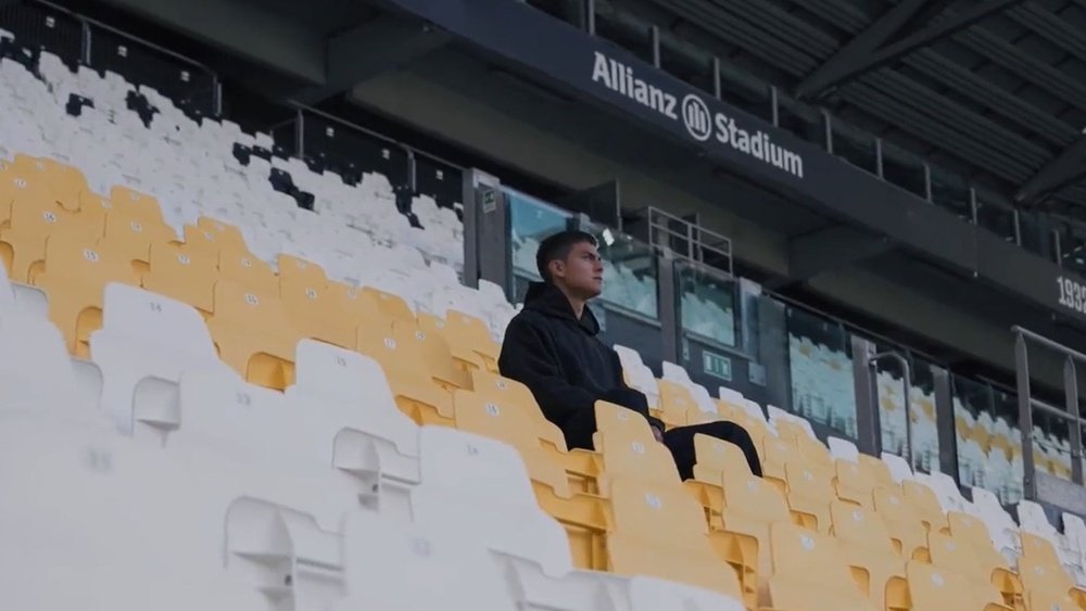 Dybala posted a video as a farewell. Twitter/PauDybala_JR