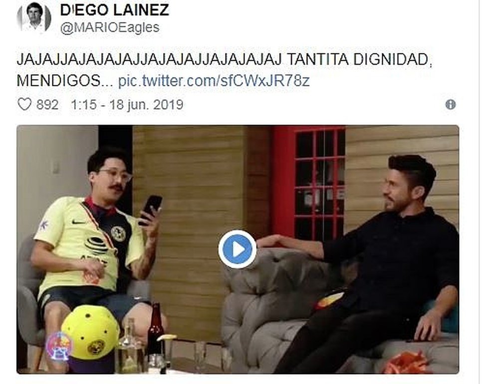 Los mejores 'memes' de la 'traición' de Peralta al América. Twitter/MarioEagles