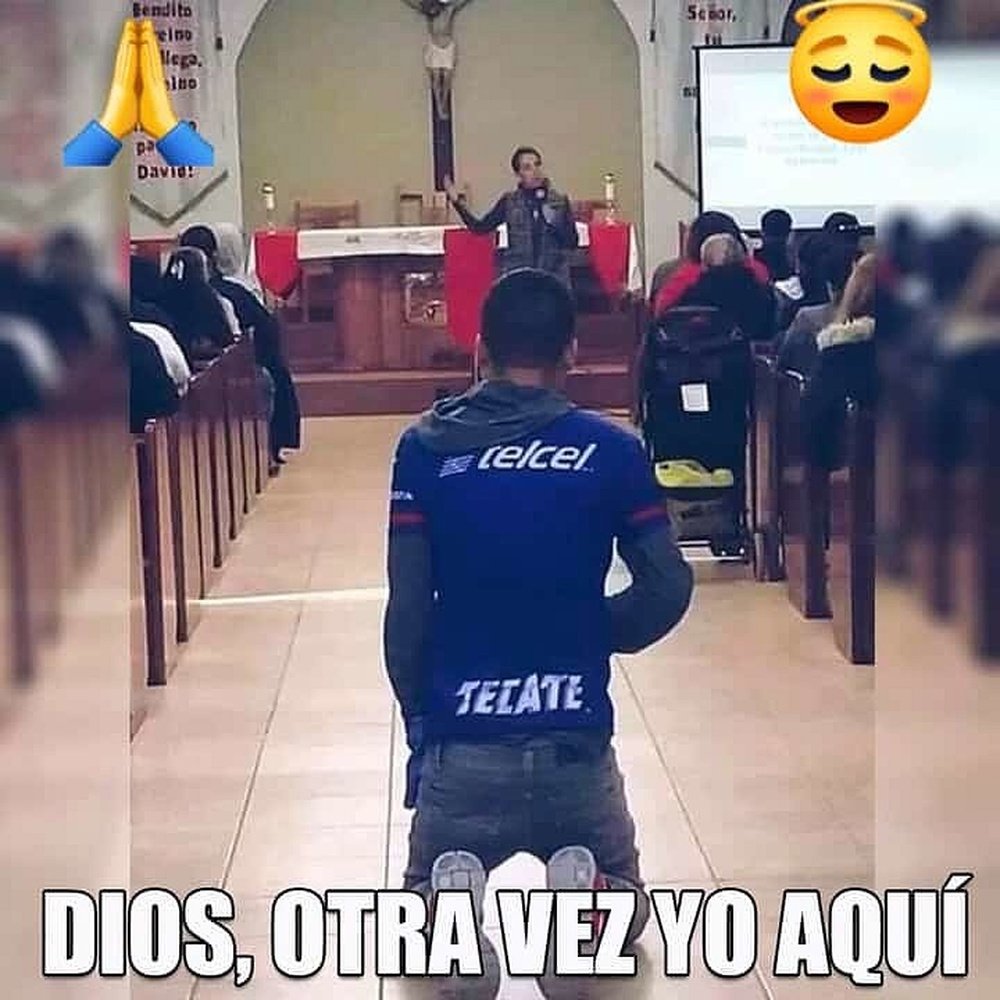 Los mejores 'memes' del América-Cruz Azul. Twitter/Memedeportes