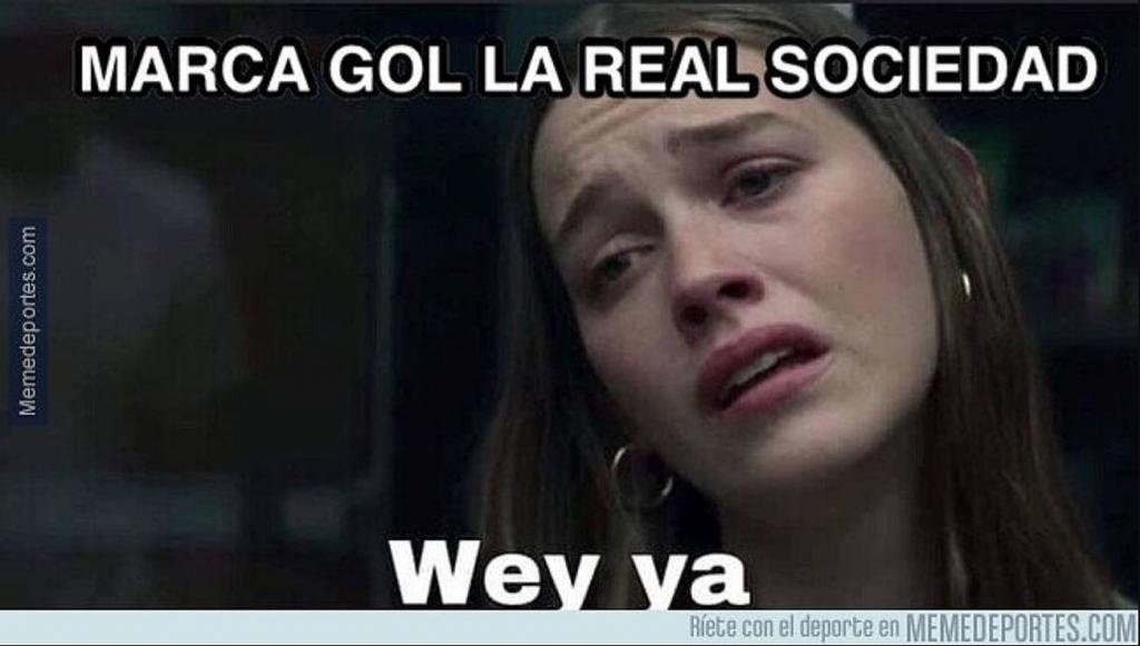 Los mejores 'memes' del Real Madrid-Real Sociedad. Captura/memedeportes