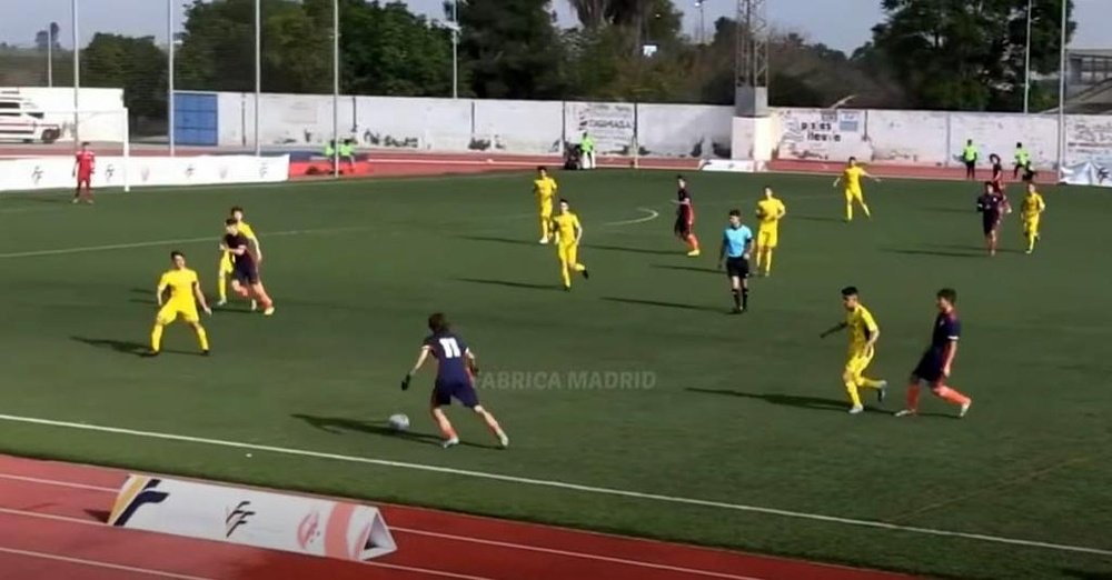 El Madrid firmará a Arvelo, la joya de 15 años de la cantera del Villarreal. YouTube/FábricaMadrid