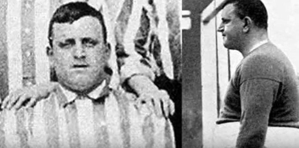 La leyenda de 'Fatty' Foulke, el portero más gordo de la historia. Youtube/BFI