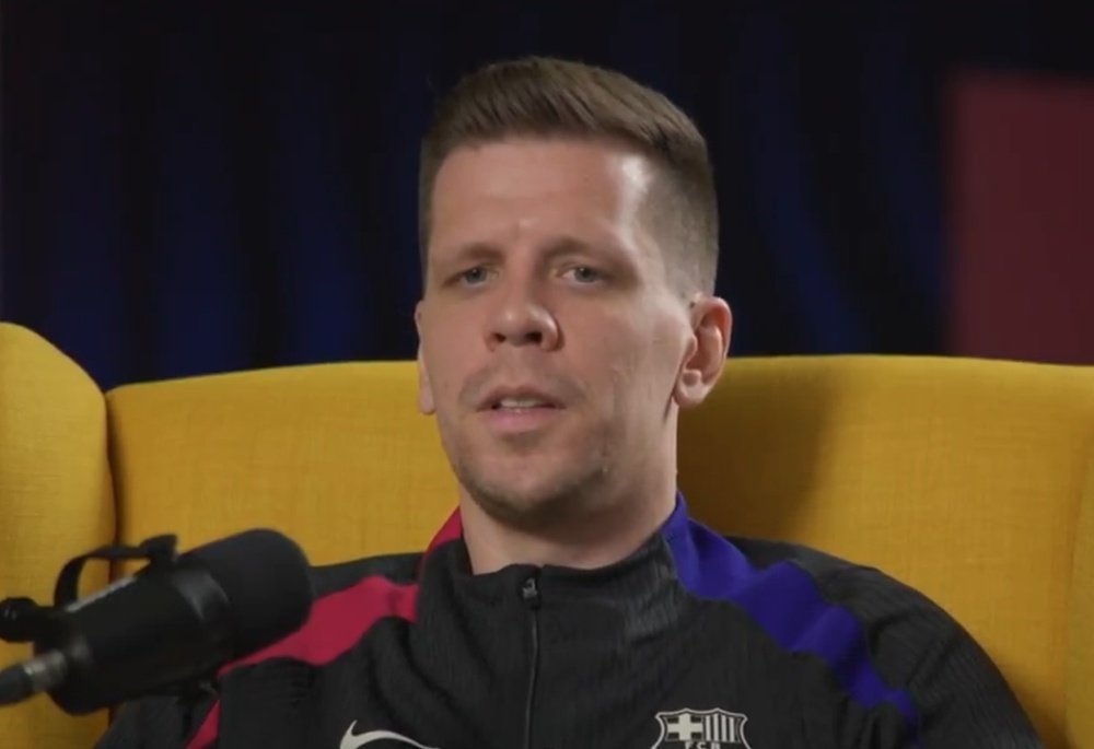 Szczesny se confie à propos de son avenir. Capture/BarcaOneFCB