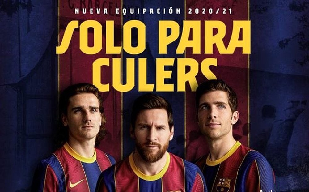 Los grandes ausentes en el anuncio de la camiseta del Barça. FCBarcelona