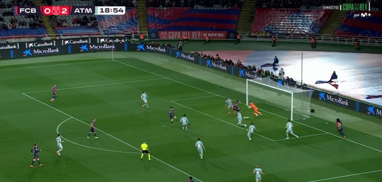 Delirio en Montjuïc: ¡del 0-2 al 2-2 en 2 minutos!