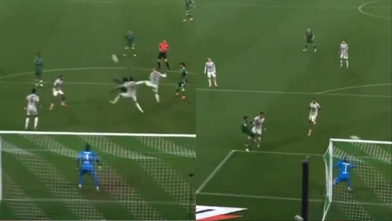 Victor Boniface se quiso coronar este viernes con un golazo de chilena para dar la victoria al Werder Bremen ante el Wolfsburgo. Sin embargo, su remate se marchó desviado... hasta que apareció Mbangula para aprovecharlo y marcar el 2-1.