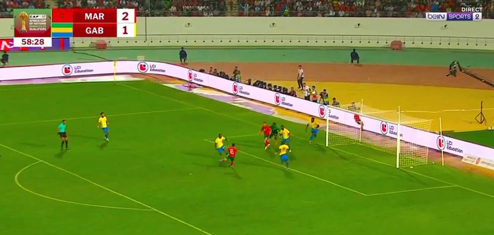 Brahim Diaz ha festeggiato il primo gol con la maglia del Marocco. beINSports