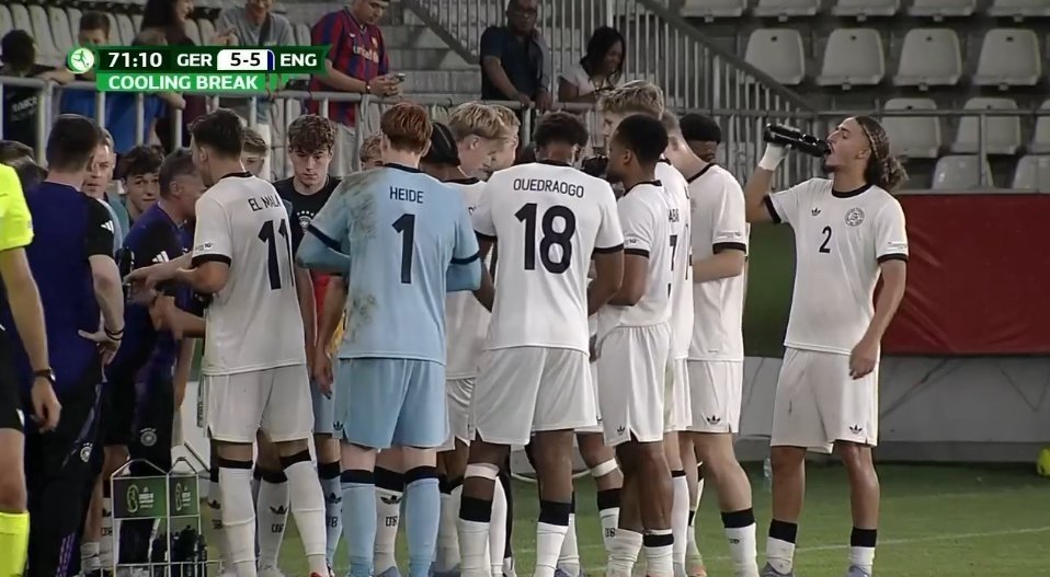 Del 5-1 al 5-5 en once minutos en el duelo con más goles de la historia del Europeo Sub 19