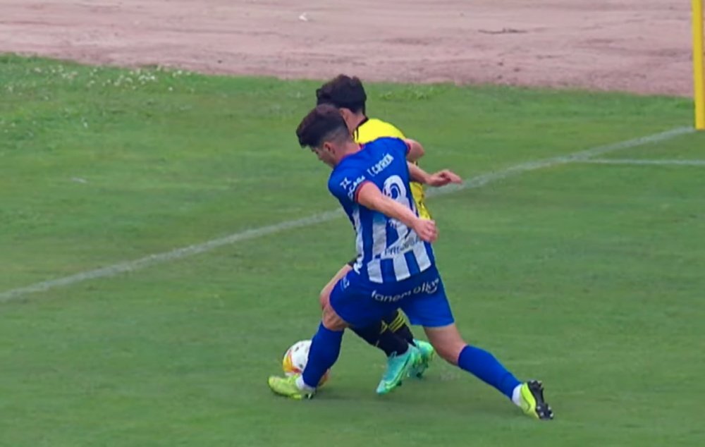 El Oviedo jugó un amistoso con el Avilés. Captura/RealOviedo