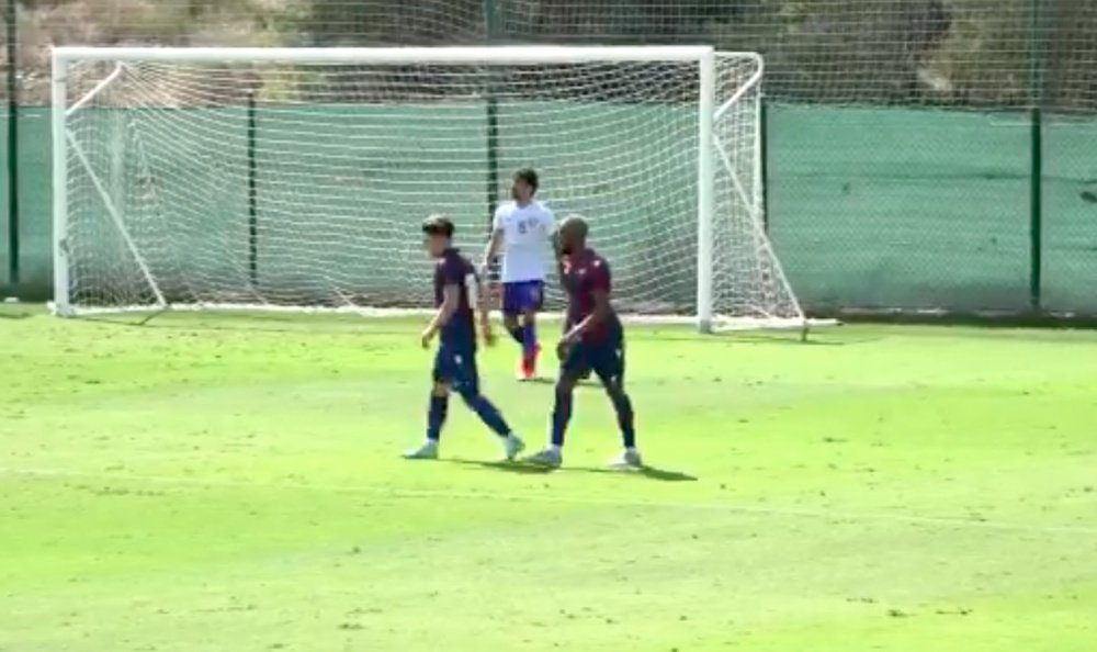 El Levante ganó su segundo amistoso. Captura/UDLevante