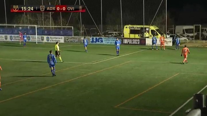 El Andratx sorprende al Oviedo y ya es una de las sorpresas de la Copa