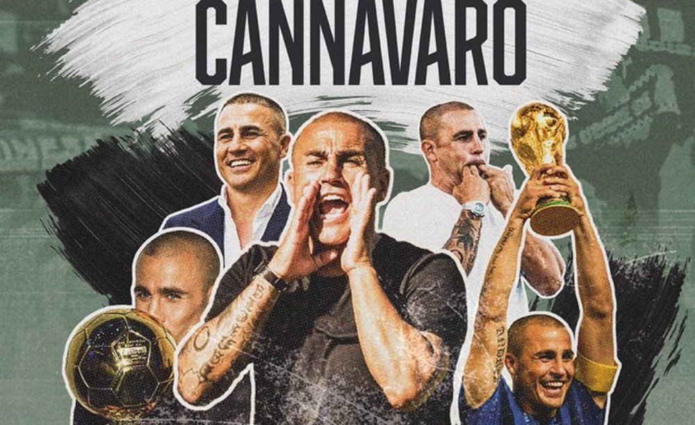 Cannavaro è il nuovo allenatore dell'Udinese. Udinese