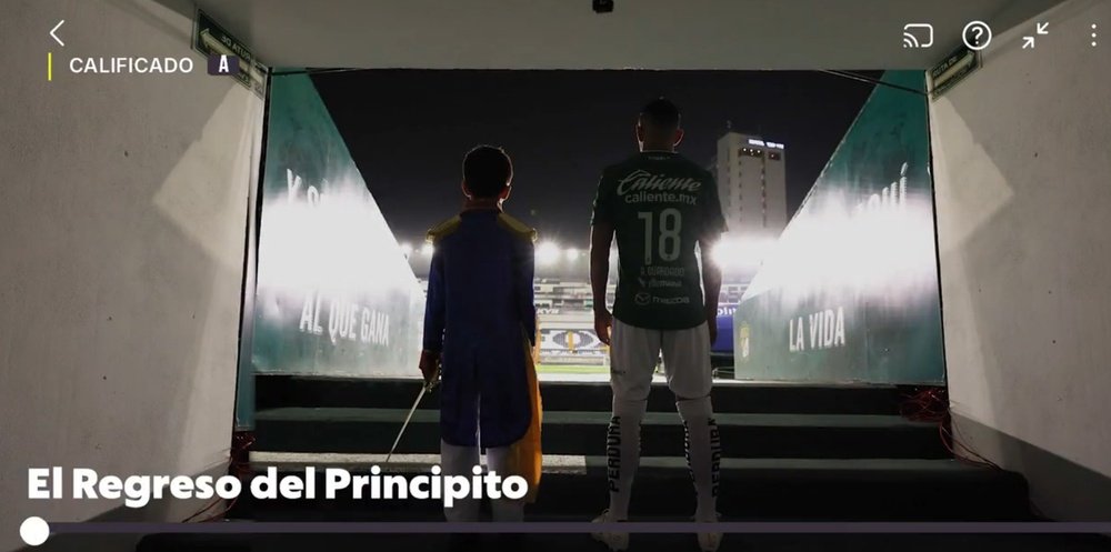 Andres Guardado announced his retirement two months ago. Screenshot/ClubLeón