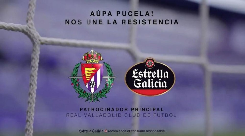 El Valladolid presentó a su nuevo patrocinador. RealValladolid