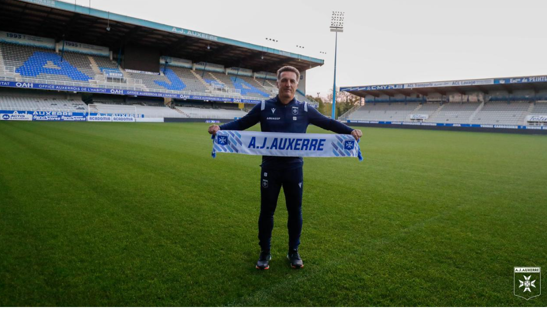 El Auxerre anunció a Christophe Pélissier como nuevo técnico