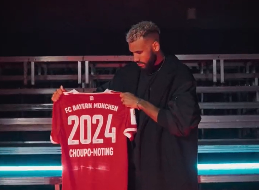 Eric Maxim Choupo-Moting Jersey  Number 13 in the FC Bayern Store