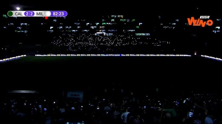 ¡El estadio de Deportivo Cali sufrió un corte de luz en la recta final!