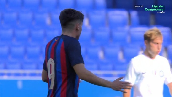 El juvenil del Barcelona vence al Inter y le enseña el camino al primer equipo