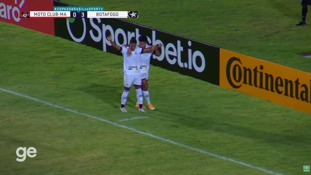 Sport Recife cae ante un Cuarta y Botafogo golea sin piedad. Captura/GloboEsporte