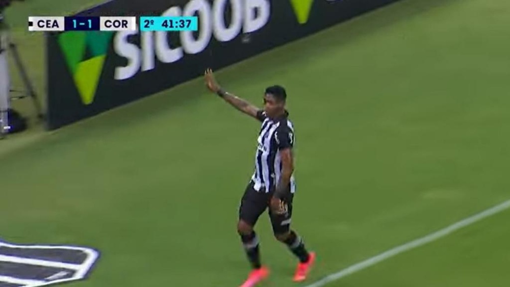 Ceará se agarra al clavo de la Libertadores. Captura/Globoesporte