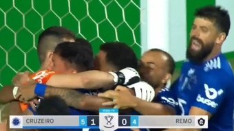 Los paulistas cumplen y Cruzeiro sufre en penaltis para pasar de ronda. Captura/PrimeVideo