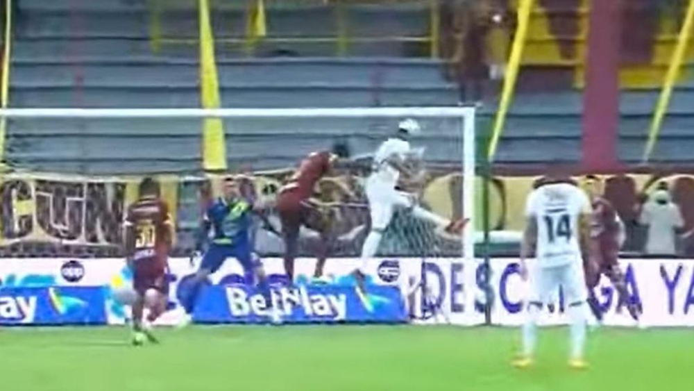 Un asalto al feudo del campeón como sorpresón en Colombia. Captura/WinSports