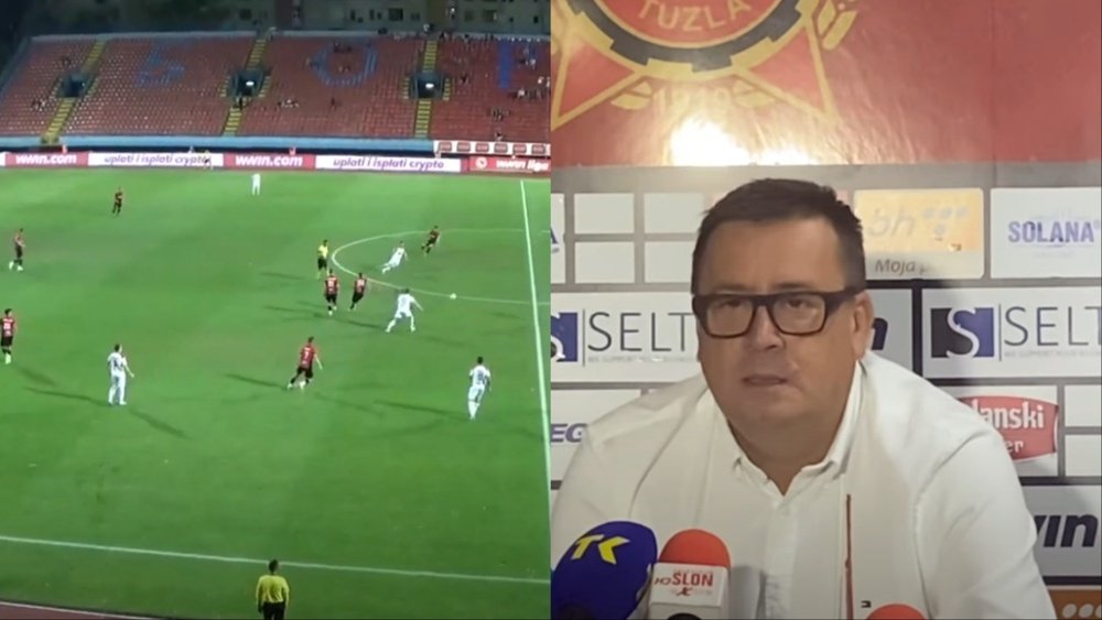 ¡Despide a su entrenador y a toda la plantilla! Captura/SlobodaTuzla/SportSport
