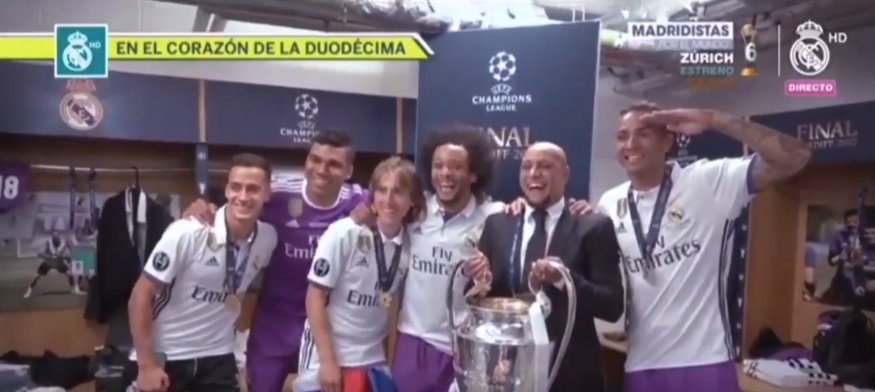 Modric, un croata entre brasileños. RealMadridTV