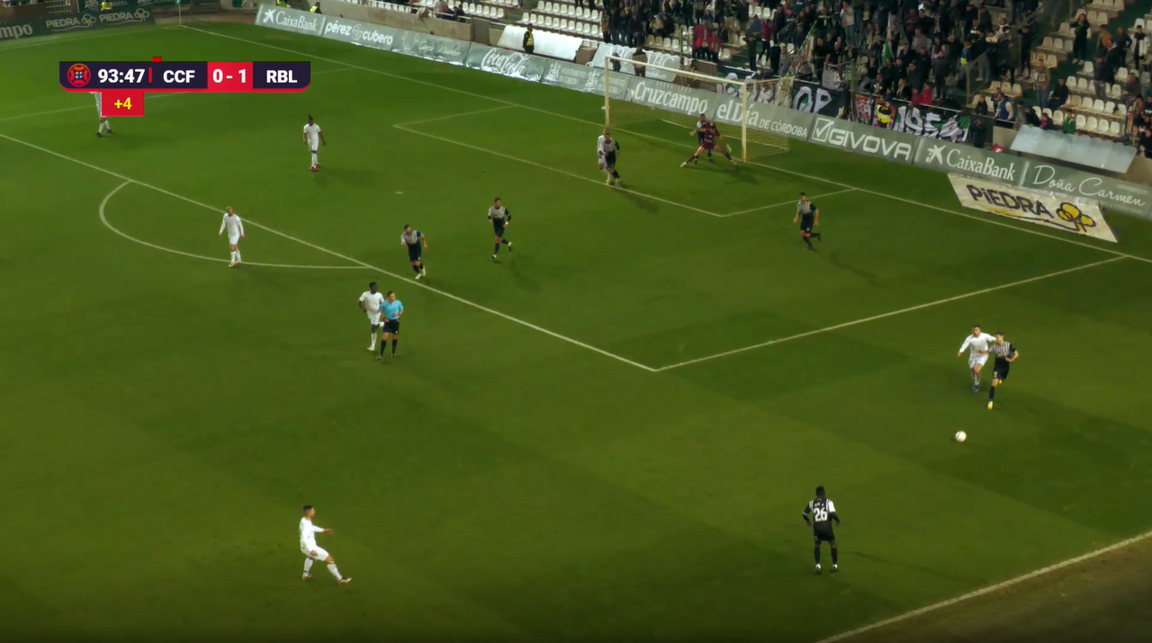 Así fue el domingo en Primera Federación la Balona sorprende al Córdoba