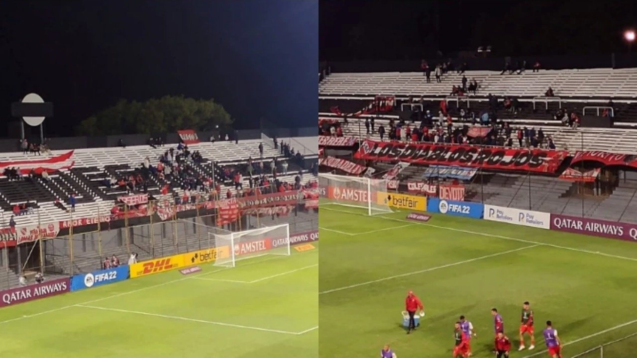 El enfrentamiento de dos facciones de la hinchada de Independiente