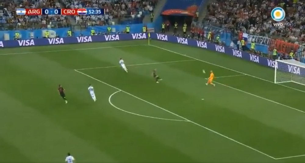 Rebic took advantage of a howler from Caballero.